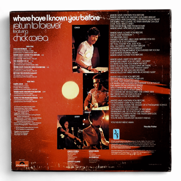 Where Have I Known You Before - Imagem 2